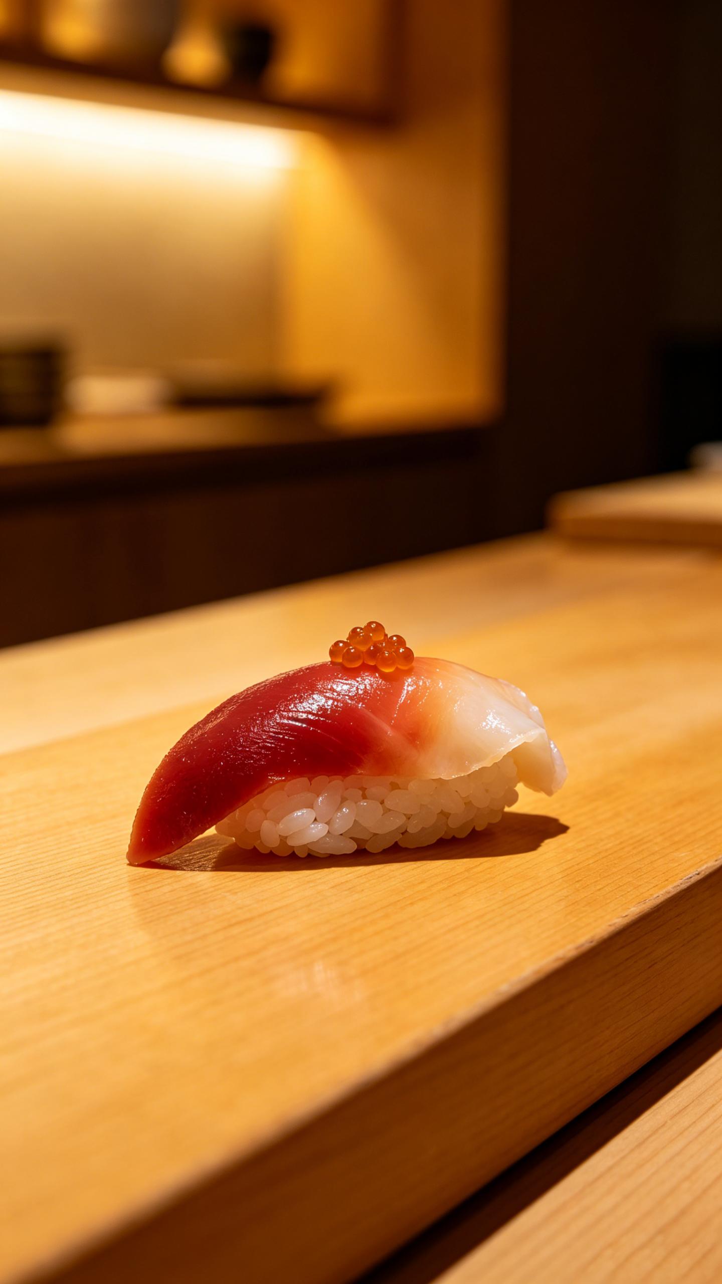 Exquisite Fresh Japanese Sushi