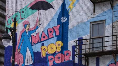 Simple Street Wall Painting Ideas