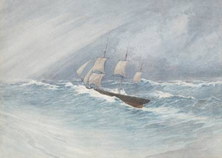 Simple Nautical Illustration: A Guide to Drawing a Classic Sailing Vessel